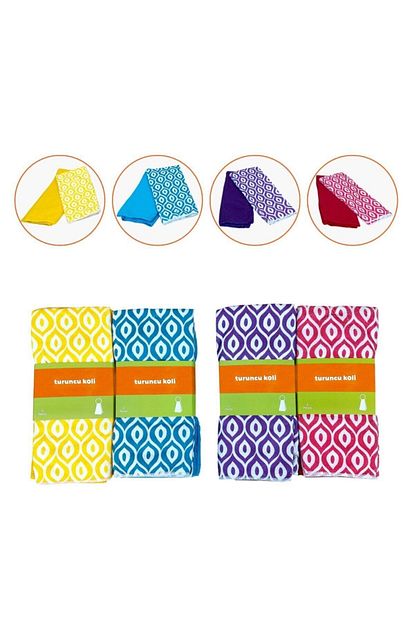 Molto Mikrofiber Temizlik Bezi 8 Parca Renkli Desenli Buyuk Boy Trendyol
