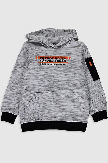 Lc Waikiki Erkek Cocuk Gri J2b Sweatshirt Trendyol