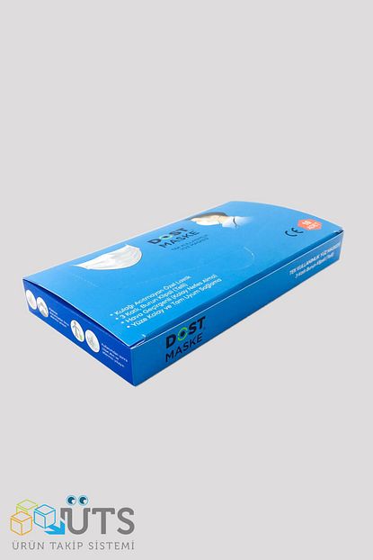 dost maske kulak acitmayan 3 katli ce belgeli uts kayitli cerrahi maske 5x10 adet fiyati yorumlari trendyol