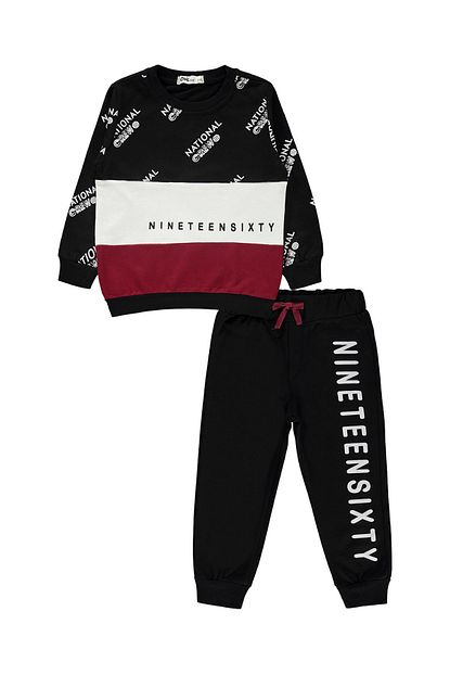 Civil Boys Erkek Cocuk Esofman Takimi 2 5 Yas Bordo Trendyol