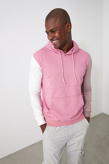 Trendyol Man Gul Kurusu Erkek Sweatshirt Tmnaw21sw0852 Trendyol