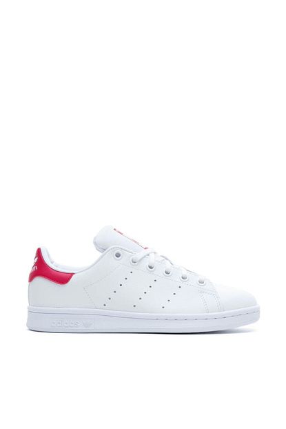 Adidas Kiz Cocuk Beyaz Stan Smith Spor Ayakkabi B32703 Trendyol