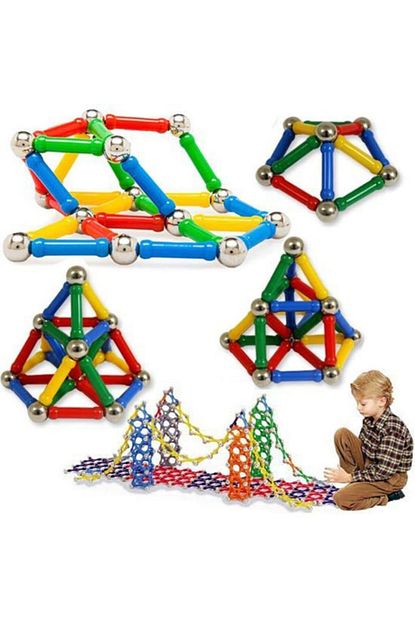 Webcenter Manyetik Lego Seti 37 Parca Cocuklar Icin Egitici Set Trendyol