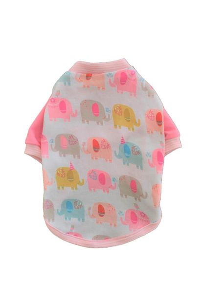 Pettrend Filler Toz Pembe Kedi Kopek Sweat Kedi Kopek Kiyafeti Trendyol