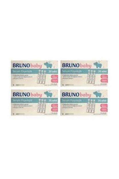 bruno baby serum fizyolojik 5 ml 20 flakon 4 adet skt 06 22 fiyati yorumlari trendyol