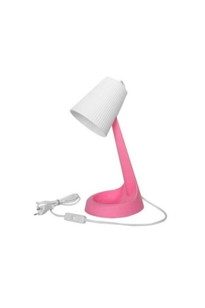 Zita Genc Cocuk Kitap Okuma Calisma Masa Lambasi Pembe Renk 5w Beyaz Led Ampul Hediyeli Trendyol