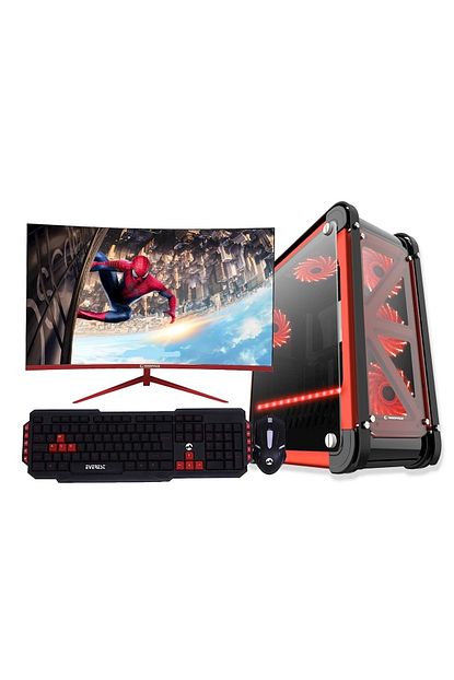 Fulltech Bilisim Fulltech Gaming Castle Pc I5 9400f 8gb Ddr4 Rx570 8gb 256bit 1tb Hdd 240ssd 27 Gaming Monitor Trendyol