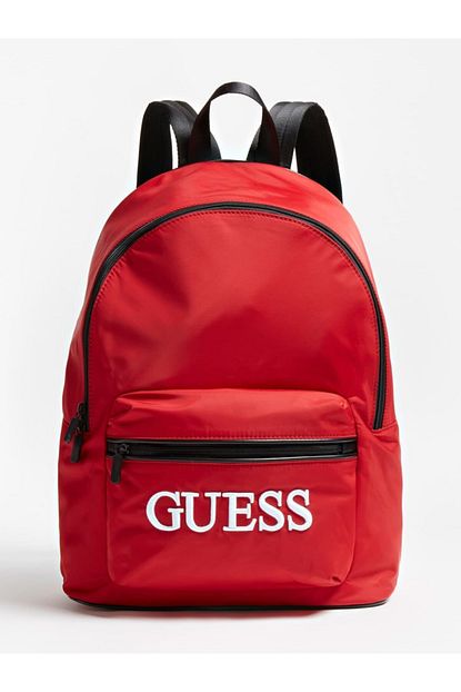 Guess Kirmizi Erkek Sirt Cantasi Trendyol