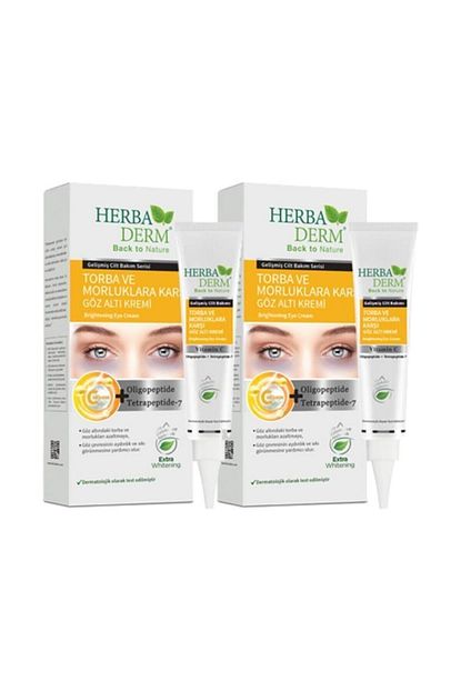 Herbaderm Goz Alti Torba Ve Morluk Karsiti Krem 15 Ml 2 Avantajli Paket Trendyol