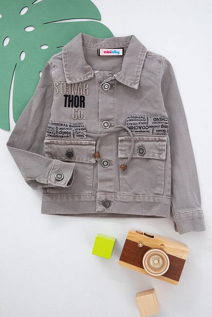 Bebboo Erkek Cocuk Tas Kanvas Mont 4061 Trendyol