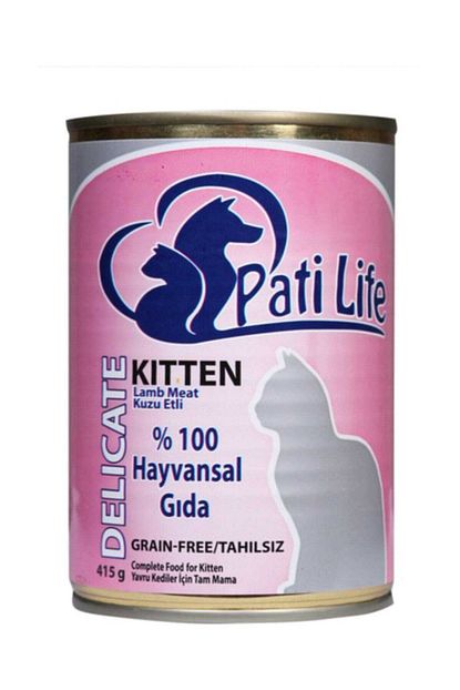 Pati Life Patilife Yavru Kedi Konservesi 415 Gr X 24 Lu Koli Trendyol