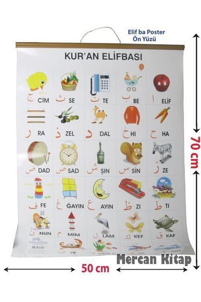 harekeleri elifba poster