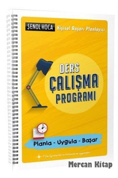 Senol Hoca Yayinlari Ders Calisma Programi Trendyol