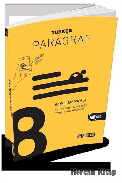 Hiz Yayinlari 8 Sinif Turkce Paragraf Soru Bankasi Trendyol