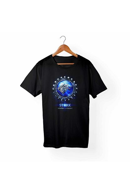 Alfa Tshirt Unisex Siyah Game Of Thrones Tisort Trendyol