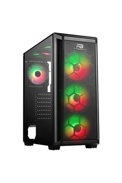 Power Boost Powerboost Vk T01b 650w 80 Rgb Usb 3 0 Atx Mid Tower Kasa Trendyol