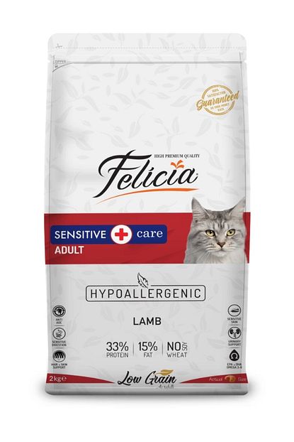 Felicia Az Tahilli Kuzu Etli Yetiskin Hypoallergenic Kedi Mamasi 2 Kg Trendyol
