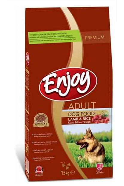 Enjoy Kuzu Etli Ve Pirincli Yetiskin Kopek Mamasi 3 Kg Acik Paket Mama Trendyol