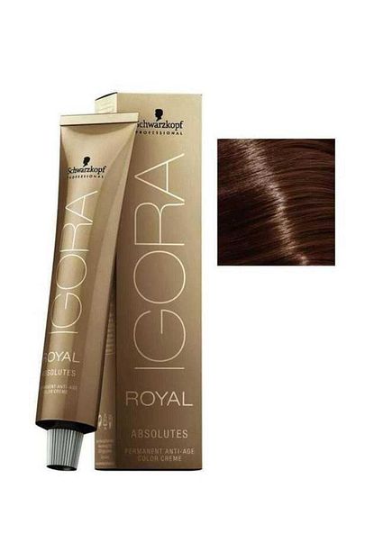 Igora Koyu Kumral Cikolata Dogal Igora Royal Absolutes Sac Boyasi 6 60 60 Ml 4045787282436 Trendyol