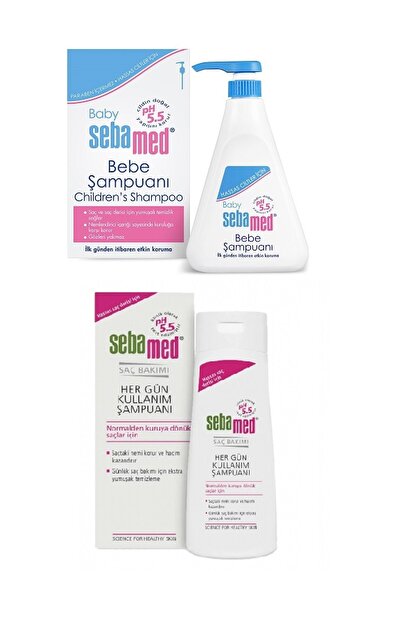 sebamed ph 5 5 bebek sampuani 500 ml her gun kullanim sampuani 200 ml fiyati yorumlari trendyol