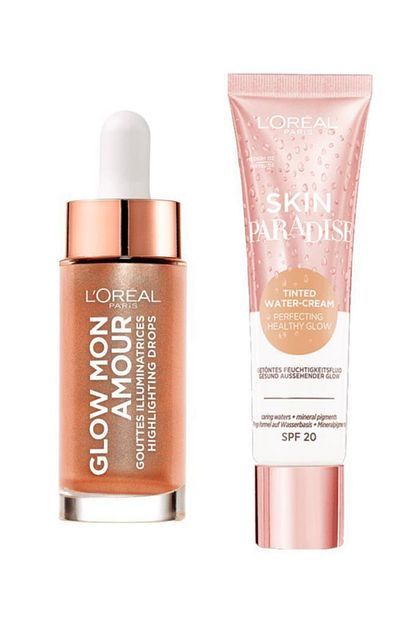L Oreal Paris Skin Paradise Renkli Nemlendirici 02 Medium Likit Highlighter 03 36005238801572 Trendyol