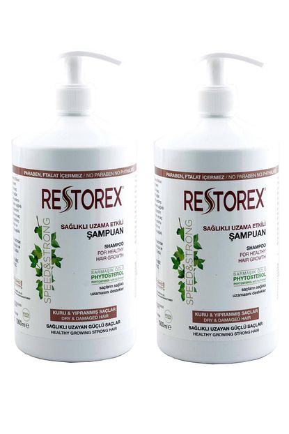 Restorex Sampuan 1000 Ml Kuru Yipranmis Saclar Icin X 2 Adet Trendyol