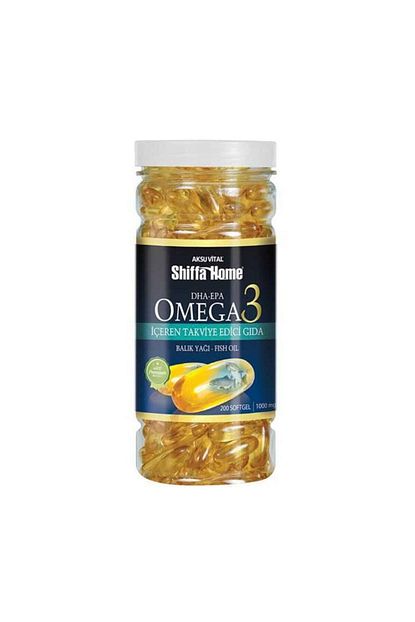 Aksu Vital Omega 3 Balik Yagi 1000 Mg X 200 Kapsul Trendyol