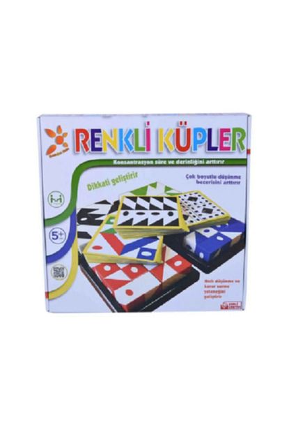 Cekirdek Zeka Renkli Kupler 4 Lu Iq Oyunu Zeka Oyunu Trendyol
