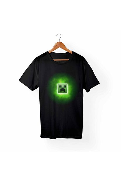 Alfa Tshirt Cocuk Siyah Minecraft Tisort Trendyol