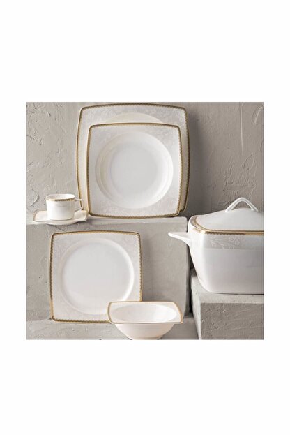 Emsan Fine Bone Bef 822 61 Parca Yemek Takimi Fiyati Yorumlari Trendyol