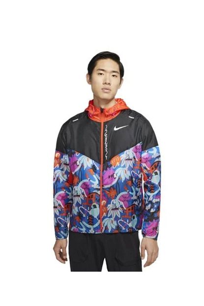 Nike Windrunner Running Erkek Kapusonlu Ceket Ct2852 010 Trendyol