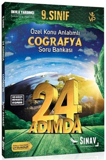 Sinav Yayinlari 9 Sinif Cografya 24 Adimda Ozel Konu Anlatimli Soru Bankasi Trendyol
