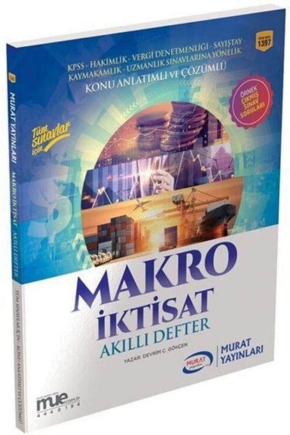 Murat Yayinlari Makro Iktisat Akilli Defter Trendyol