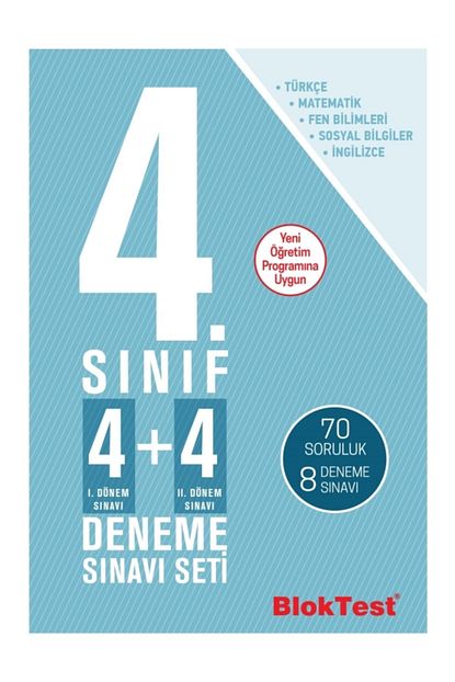 Digerui 4 Sinif 4 4 Deneme Sinavi Seti Blok Test Yayinlari Trendyol