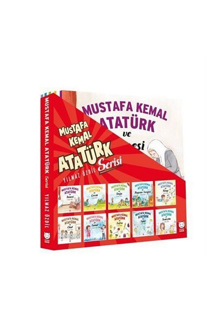 Kirmizi Kedi Mustafa Kemal Ataturk Serisi 10 Kitap Trendyol