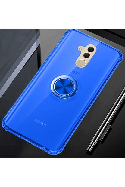 Zore Huawei Mate 20 Lite Kilif Mill Silikon Renk Mavi Trendyol