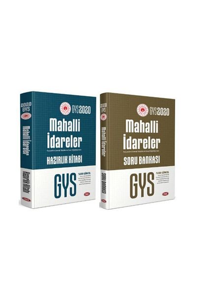 Data Yayinlari 2020 Gys Mahalli Idareler Gorevde Yukselme Sinavi Hazirlik Kitabi Soru Bankasi Trendyol