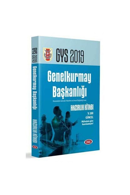 Data Yayinlari 2019 Gys Genelkurmay Baskanligi Gorevde Yukselme Sinavi Hazirlik Kitabi Trendyol