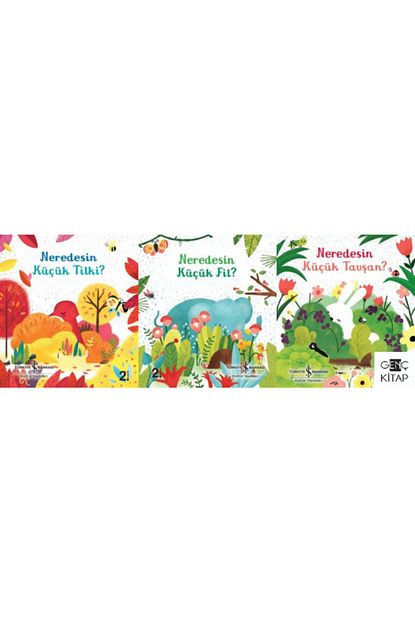 kitap set neredesin kucuk fil tilki