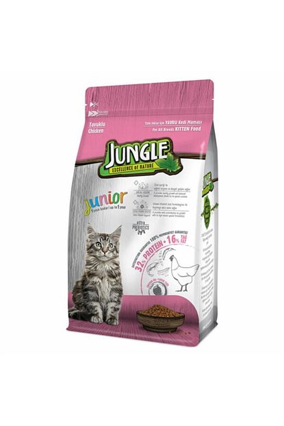 Jungle Tavuklu Yavru Kedi Mamasi 500 G Trendyol