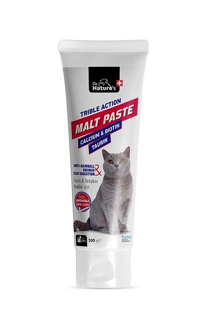 Dr Nature S Cat Malt Biotin Ve Kalsiyumlu Kedi Malti 100 Gr Trendyol