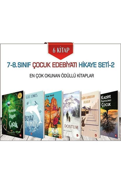 Beyaz Balina Yayinlari 7 8 Sinif Cocuk Edebiyati Hikaye Seti 2 6 Kitap Trendyol