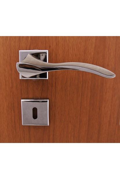 Nobel Pimador Bilecik Kapi Kolu Krom Inox Rozetli Kapi Kolu Yale Trendyol