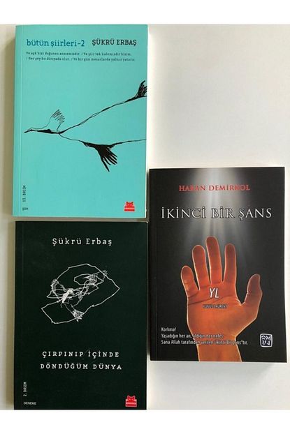 Kirmizi Kedi Yayinlari Sukru Erbas Kitap Seti 2 Kitap 1 Hediye Trendyol