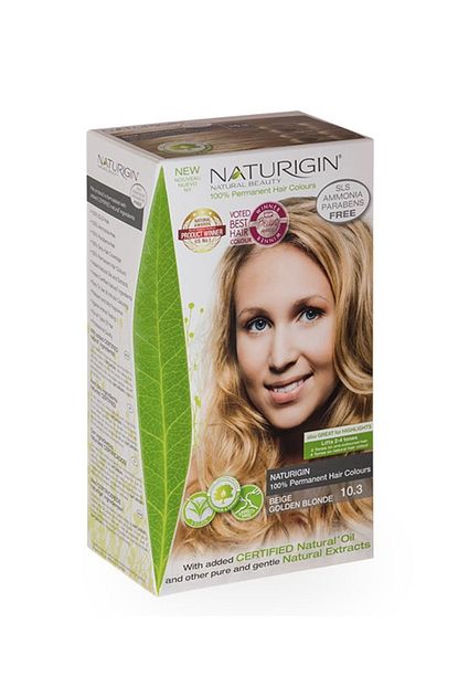 Naturigin Organik Icerikli Sac Boyasi 10 3 Altin Sarisi Trendyol