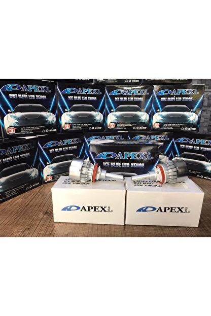 apexi h1 buz mavi led xenon simsek etkili 10800 lm 12000k yuksek aydinlatma fiyati yorumlari trendyol