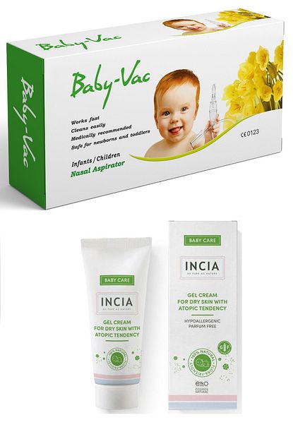 Baby Vac Burun Aspiratoru Incia Bebeklerin Hassas Cildine Ozel Atopik Jel Krem 50 Ml Trendyol
