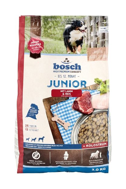 Bosch Junior Kuzu Ve Pirincli Yavru Kopek Mamasi 3 Kg Trendyol