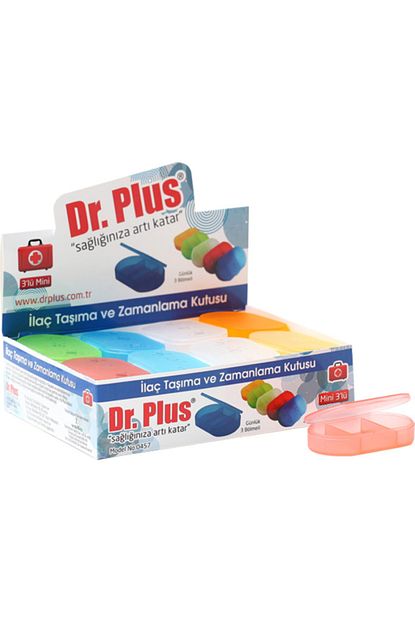 Dr Plus Dr Plus Ilac Saklama Ve Zamanlama Kutusu Mini 3 24 Adet Trendyol
