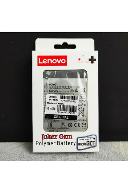 Lenovo Lenova K6 Note Orjinal Batarya Pil 4000mah Bl 270 Joker Gsm Trendyol